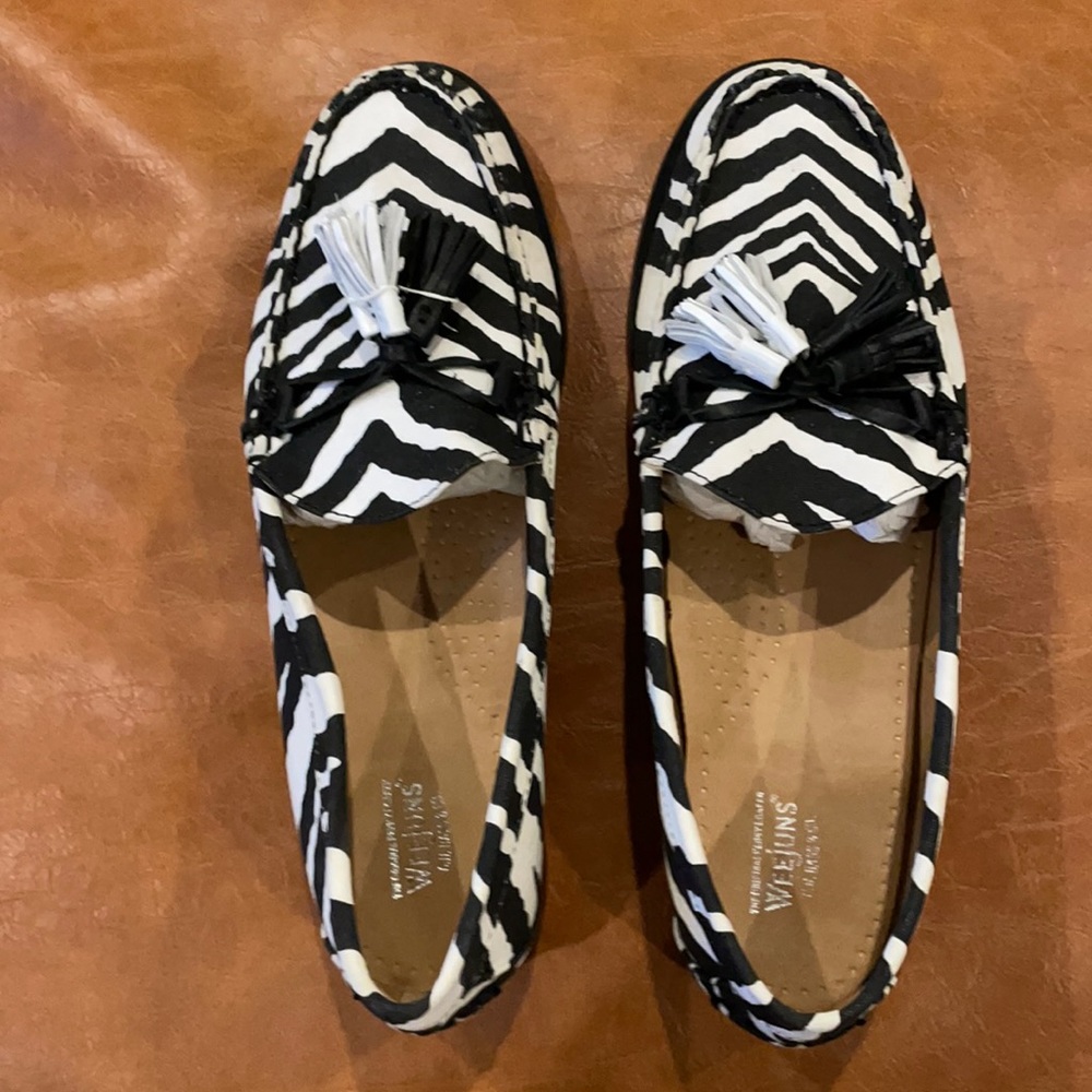 Bass Shoe Company Zebra Loafer